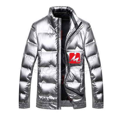 Hinunter mit Kapuze der Puffer-Jacke Winter-Puffer der aufgefüllten Jacken-Männer