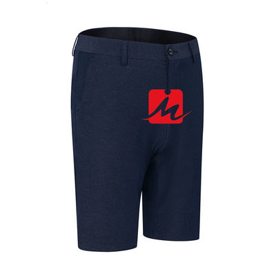 Spandex-Polyester-stützbare kurze Hosen der Knie-Breathable Ausdehnungs-Golf-kurzen Hosen