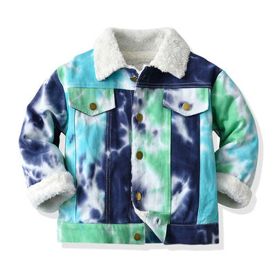Das Kind der Mädchen kundenspezifischer Stickerei-Denim-Jacken Soem-Jungen Outwear Jacke