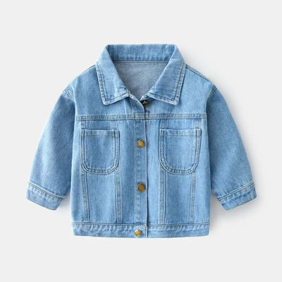 reclye Großhandelsjacke frühlinges und des Denims der zufälligen Jungen des Herbstes für Kinder
