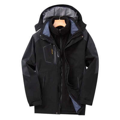 Windjacke-im Freien wasserdichter Bergsteigen-Jacken-Männer 3 in 1 Jacke