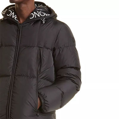 Leichtes weißes Duck Down Jacket Thick Warm hinunter mit Kapuze Jacke