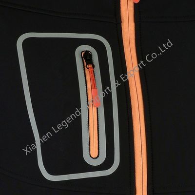 Wasserdichten der im Freien multi die Taschen-Reißverschluss Jacken-Männer Espandex warme mit Kapuze Jacke Softshell