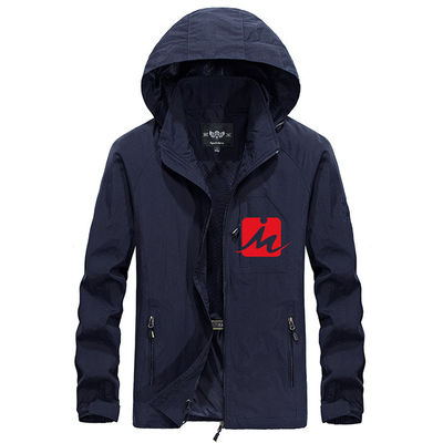 Die Windjacke-Jacken-zufälliger Mantel der militärischen mit Kapuze wasserdichten Windjacke-Männer