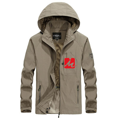 Die Windjacke-Jacken-zufälliger Mantel der militärischen mit Kapuze wasserdichten Windjacke-Männer