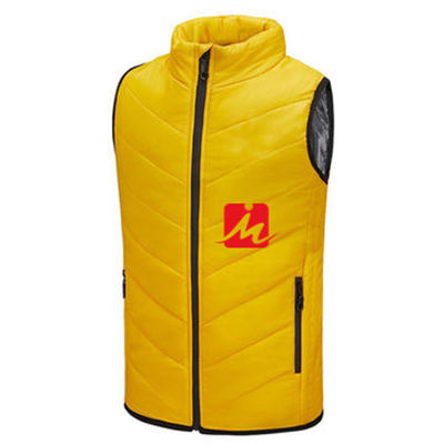 Wasserdichte Kinder erhitzten Jacken-Westen-Windjacke-Schwarz-Puffer