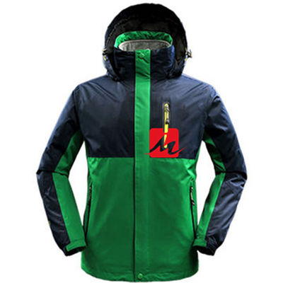 3 in 1 wasserdichten Softshell-Jacken imprägniern Sie das Wandern der Naht-versiegelten Jacke
