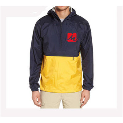 Kundengebundene wasserdichte Windjacke-Jacken Autumn Hooded Pullover Windbreaker