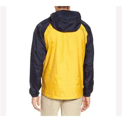 Kundengebundene wasserdichte Windjacke-Jacken Autumn Hooded Pullover Windbreaker