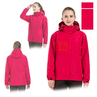 Bunte wasserdichte Windjacke-Jacken Ski Snow Jacket With Hood