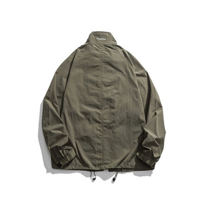 Mit Kapuze wasserdichte Windjacke-Jacken entspringen Autumn Outdoor Light Windbreaker-Jacke