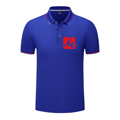 Schnelles trockenes Breathable Polo Shirts Short Sleeve Casual-Golf Polo Shirts