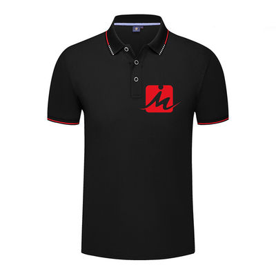 Strickten zufällige T-Shirts Soem-Männer Baumwollbreathable Golf Polo Shirts