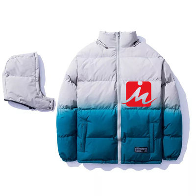 Soem-Puffer füllte Jacken-Polyester kundengebundene Steigungs-Puffer-Jacke auf