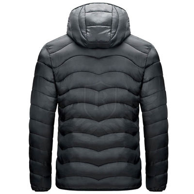 Blasen-imprägniern kundenspezifische leichte Windjacke-Winter-Jacken Breathable entfernbare Ärmel