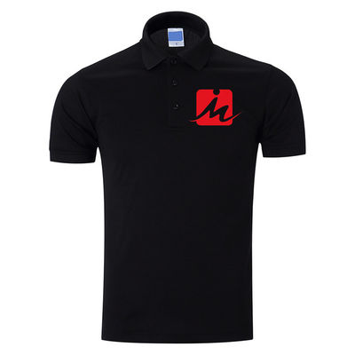 Stickte Breathable Polo Shirts Rayon-Pikee 100% 240 G/M Polo Shirts der Baumwollmänner