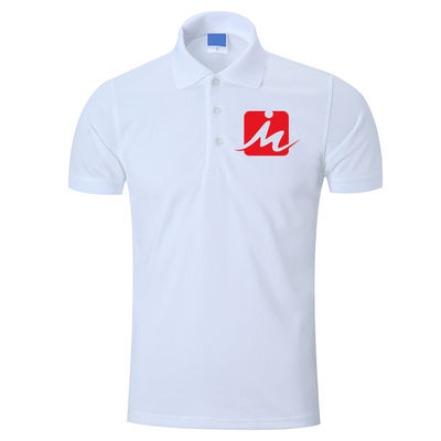 Stickte Breathable Polo Shirts Rayon-Pikee 100% 240 G/M Polo Shirts der Baumwollmänner
