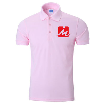 Stickte Breathable Polo Shirts Rayon-Pikee 100% 240 G/M Polo Shirts der Baumwollmänner