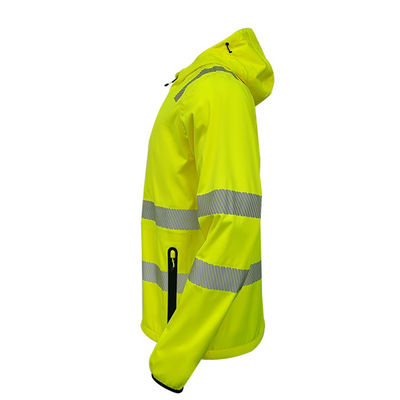 Wasserdichte hohe Sicht-Kleiderhallo Vis Uniform Reflective Work Jacket-Arbeitskleidung