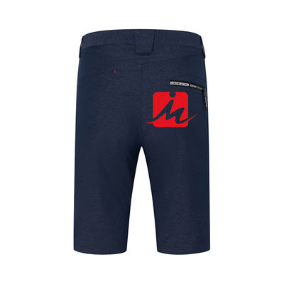 Spandex-Polyester-stützbare kurze Hosen der Knie-Breathable Ausdehnungs-Golf-kurzen Hosen