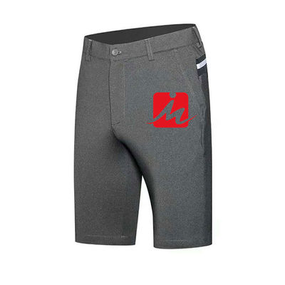 Gestickte Breathable Siebdruck-kundenspezifische Männer der Ausdehnungs-Golf-kurzen Hosen spielen Hose Golf