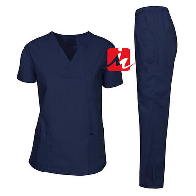 Ungiftige personifiziert bearbeiten einheitliche Breathable glatte Arzthelferin Uniform