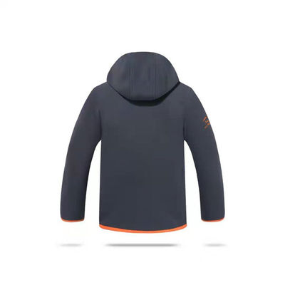 Kundenspezifische wasserdichte Breathable Jacken-Kinderpolarer Vlies-Polyester-Jacken-Reißverschluss 100% oben
