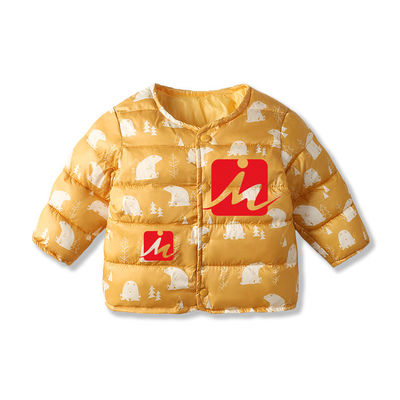 Windundurchlässiger Leichtgewichtler hinunter Jacken-kleines Mädchen hinunter Puffer-Winter-warmen Mantel für Kinder