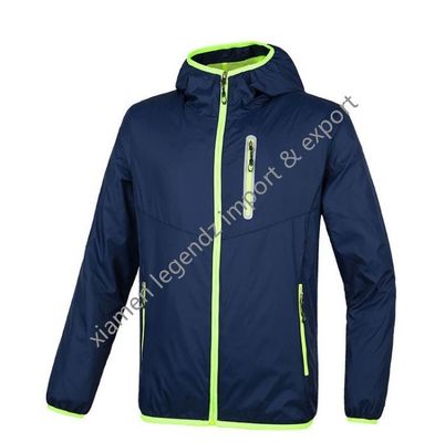 Windjacke-Jacke Packable windundurchlässige leichte Jacken Soems klassische