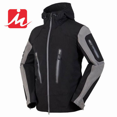 Bergwasserdichte Softshell-Jacken-Männer im Freien, die Winter-Jacken wandern