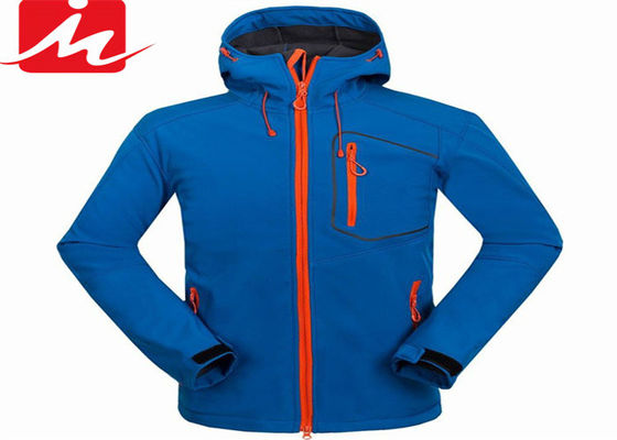 Wasserabweisende Spandex-Jacke der im Freien das Polyester wasserdichte Softshell-Jacken-Winter-Männer