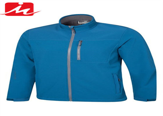 Der Spandex-Polyester Softshell-Jacke der Breathable wasserabweisende Winter-Jacken-Männer
