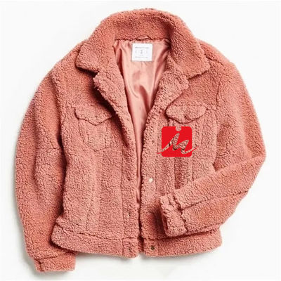 Kastentaschen Shearlingsvlies sherpa Fernlastfahrerjacke des Winters 2 für Männer