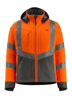 Jackenarbeitskleidung softshell Männer softshell Jacke Leuchtstofffarbreflektierendes Farbwasserdichte Jacken