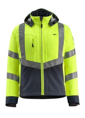 Jackenarbeitskleidung softshell Männer softshell Jacke Leuchtstofffarbreflektierendes Farbwasserdichte Jacken